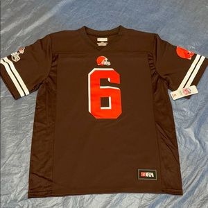 New NWT Baker Mayfield Browns Men Large Jersey